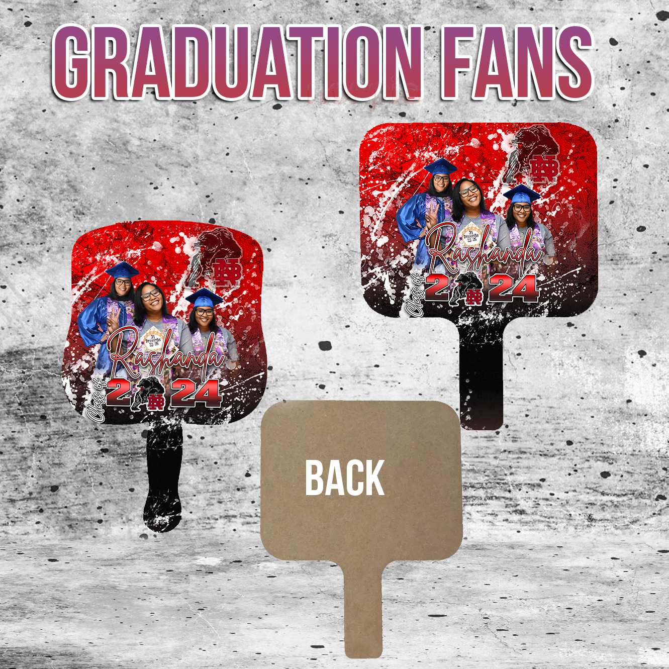 GRADUATION FANS